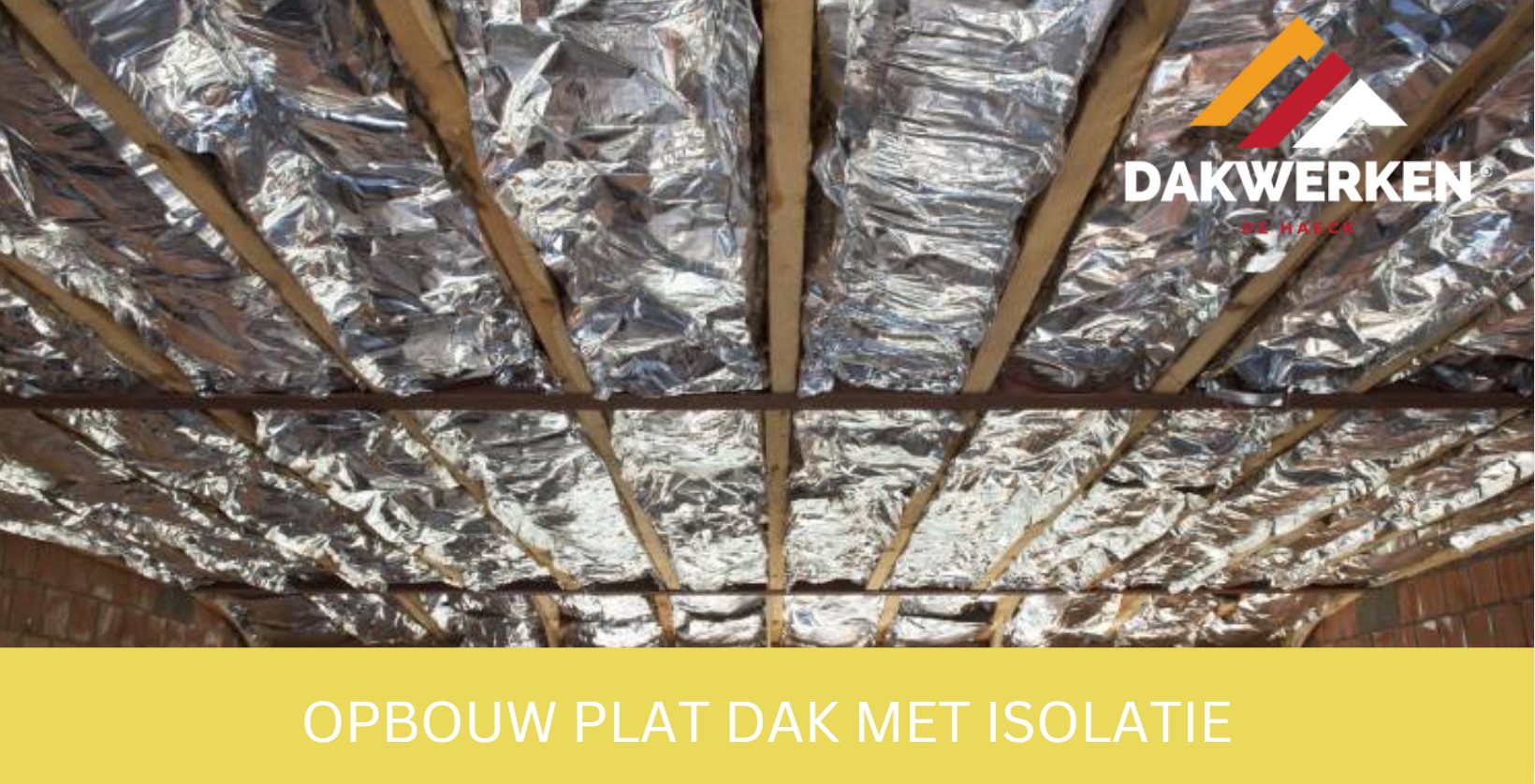 opbouw plat dak met isolatie