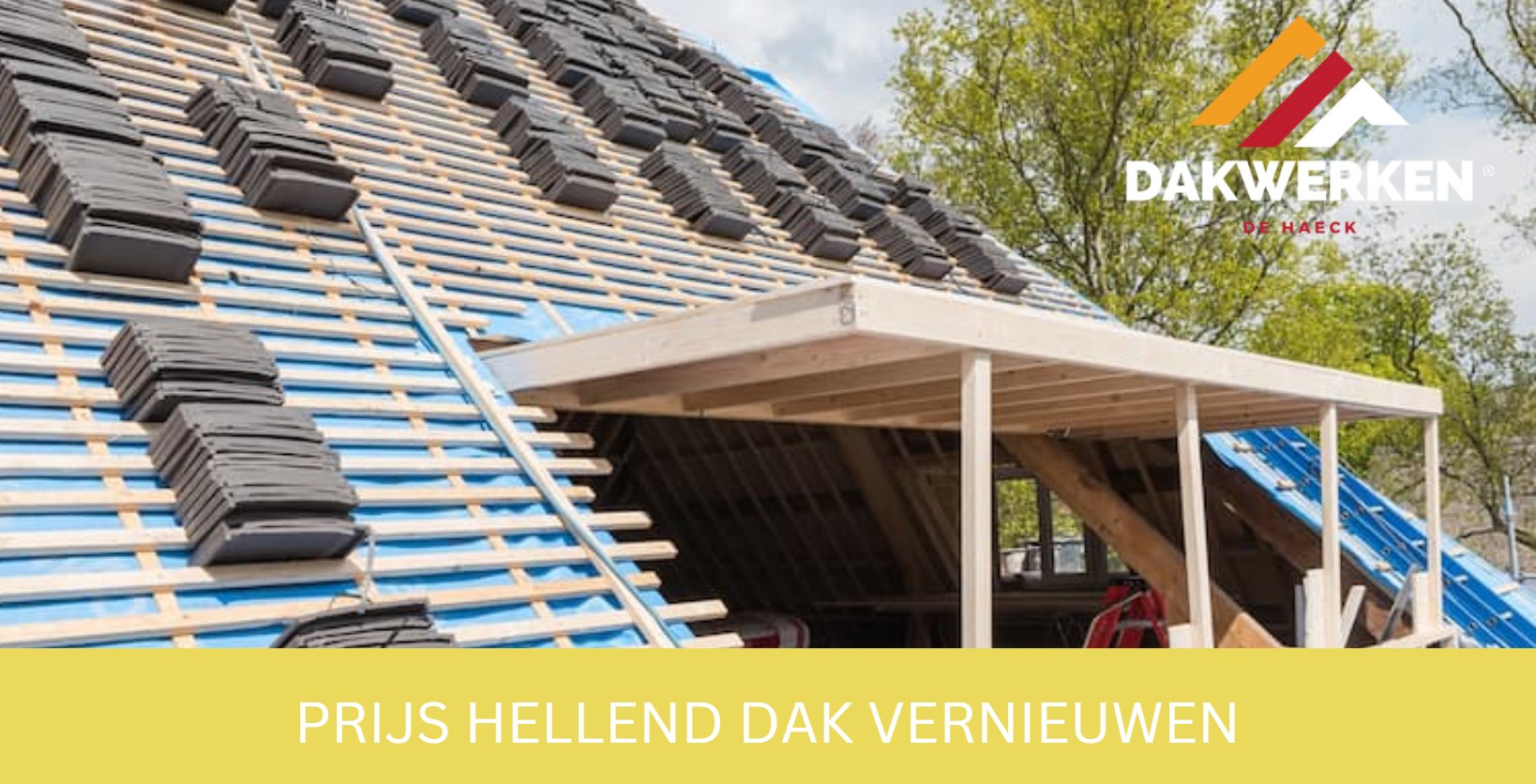 prijs hellend dak vernieuwen