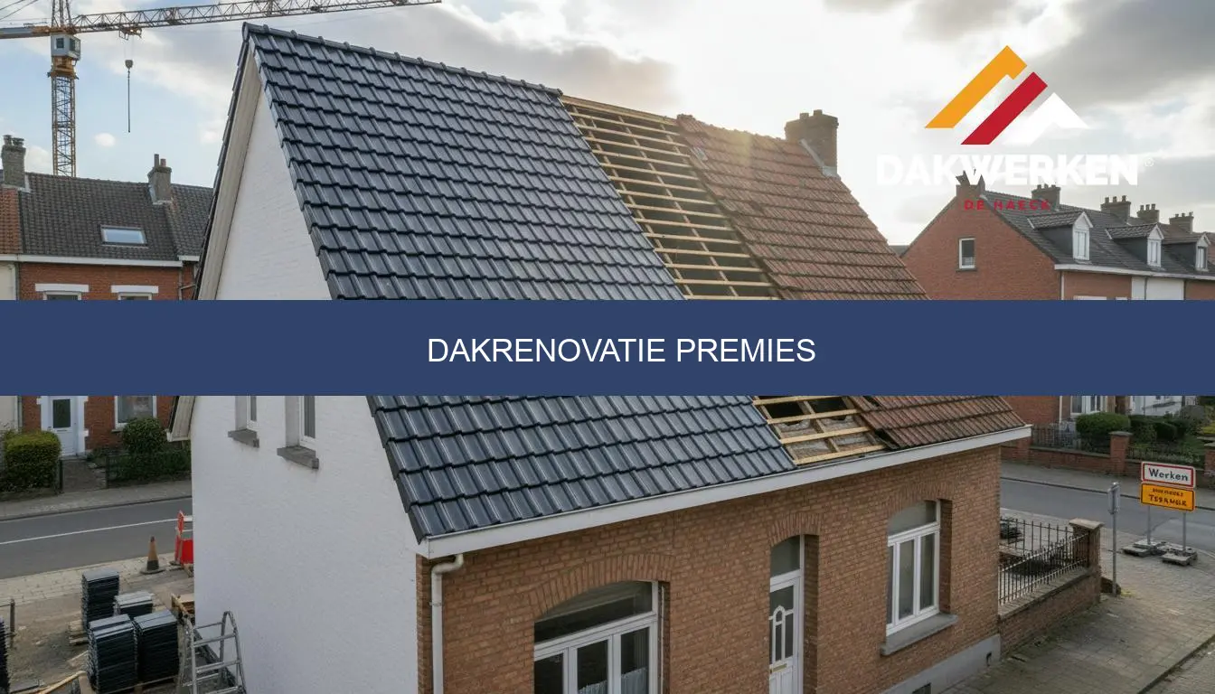 Dakrenovatie premies 2026 en voorwaarden