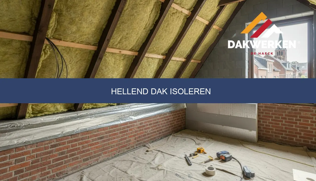 Hellend Dak Isoleren: Prijs, Dikte en Premies