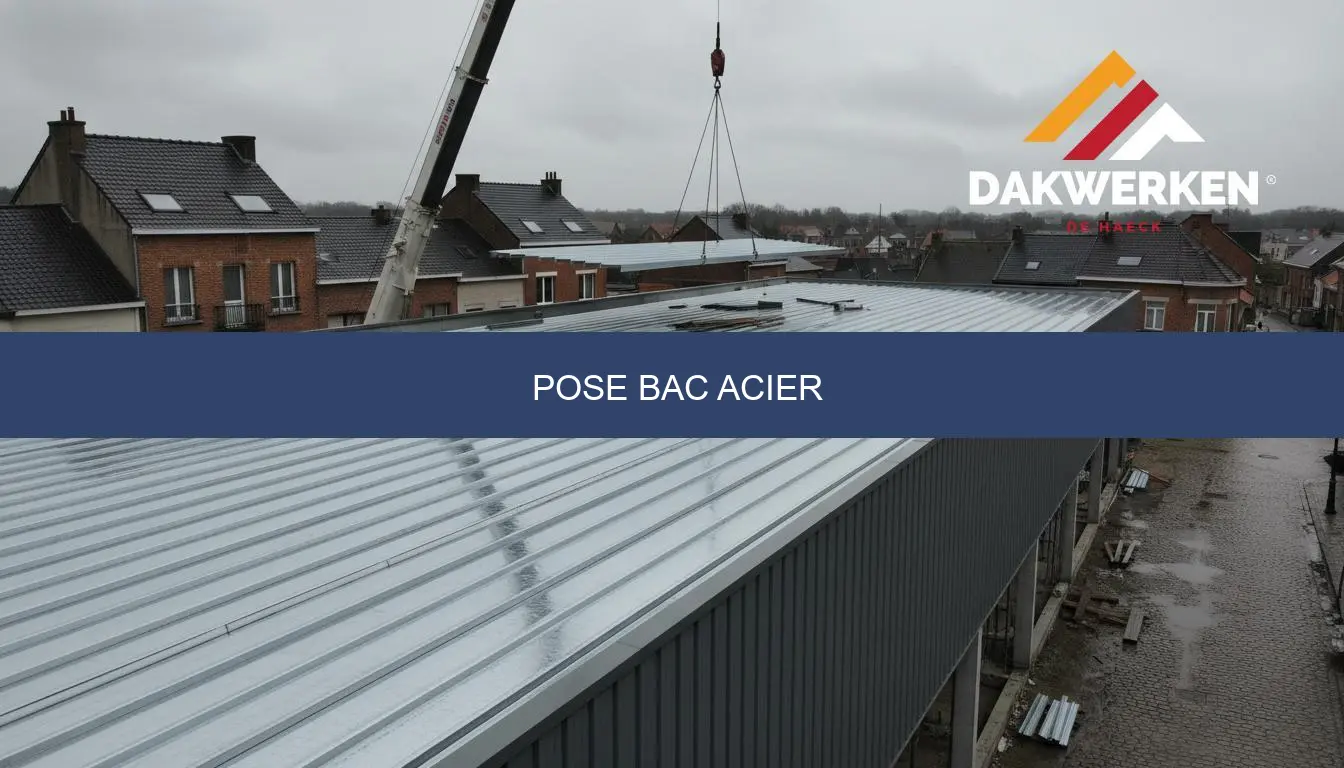 Pose bac acier: guide complet, supports, isolation, prix