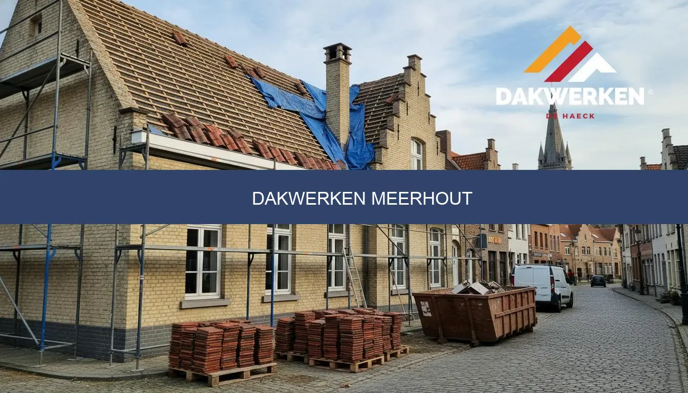 Dakwerken Meerhout | Prijs & Premies 2026